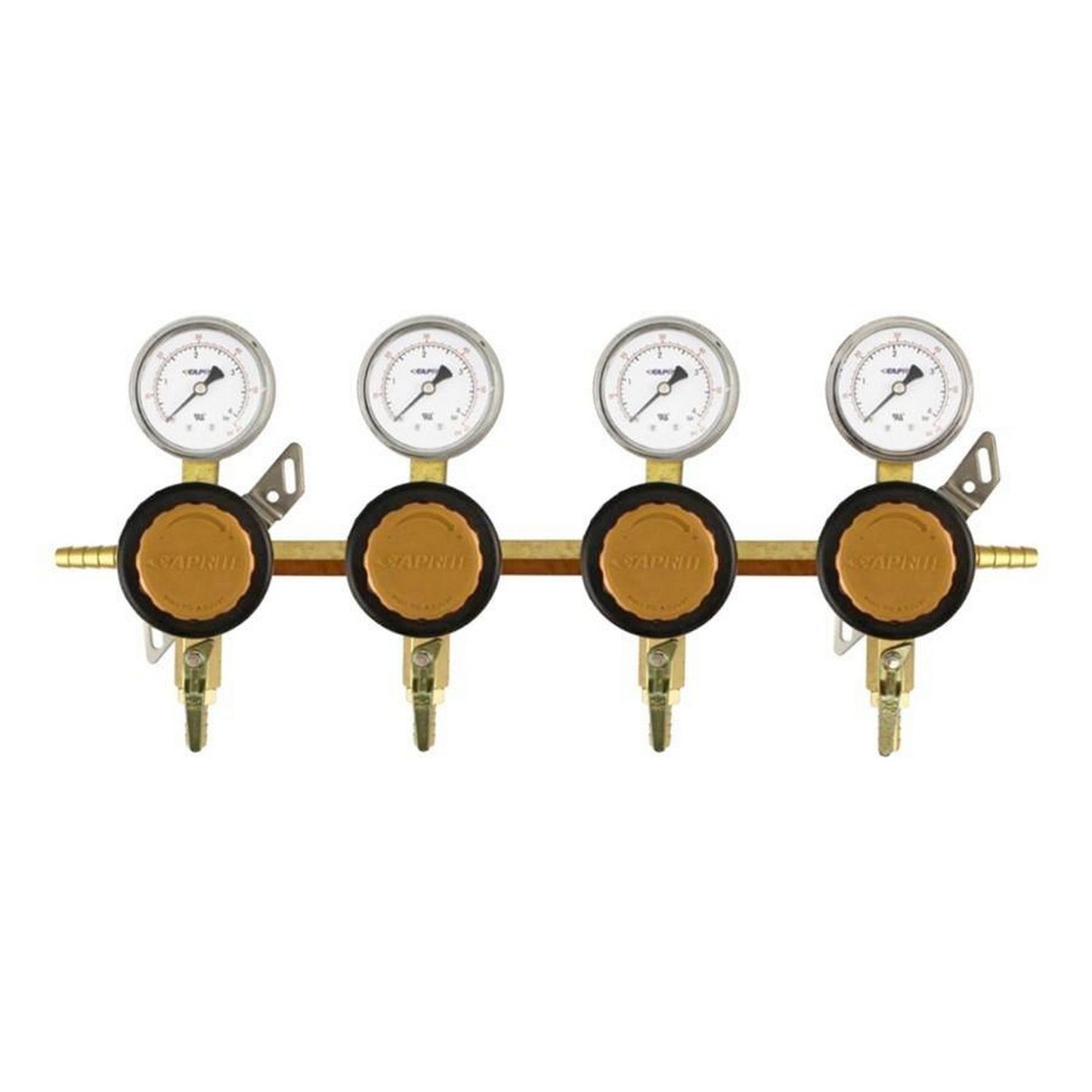 Taprite Secondary Quadruple Pass-Thru CO2 Regulator (60 PSI)
