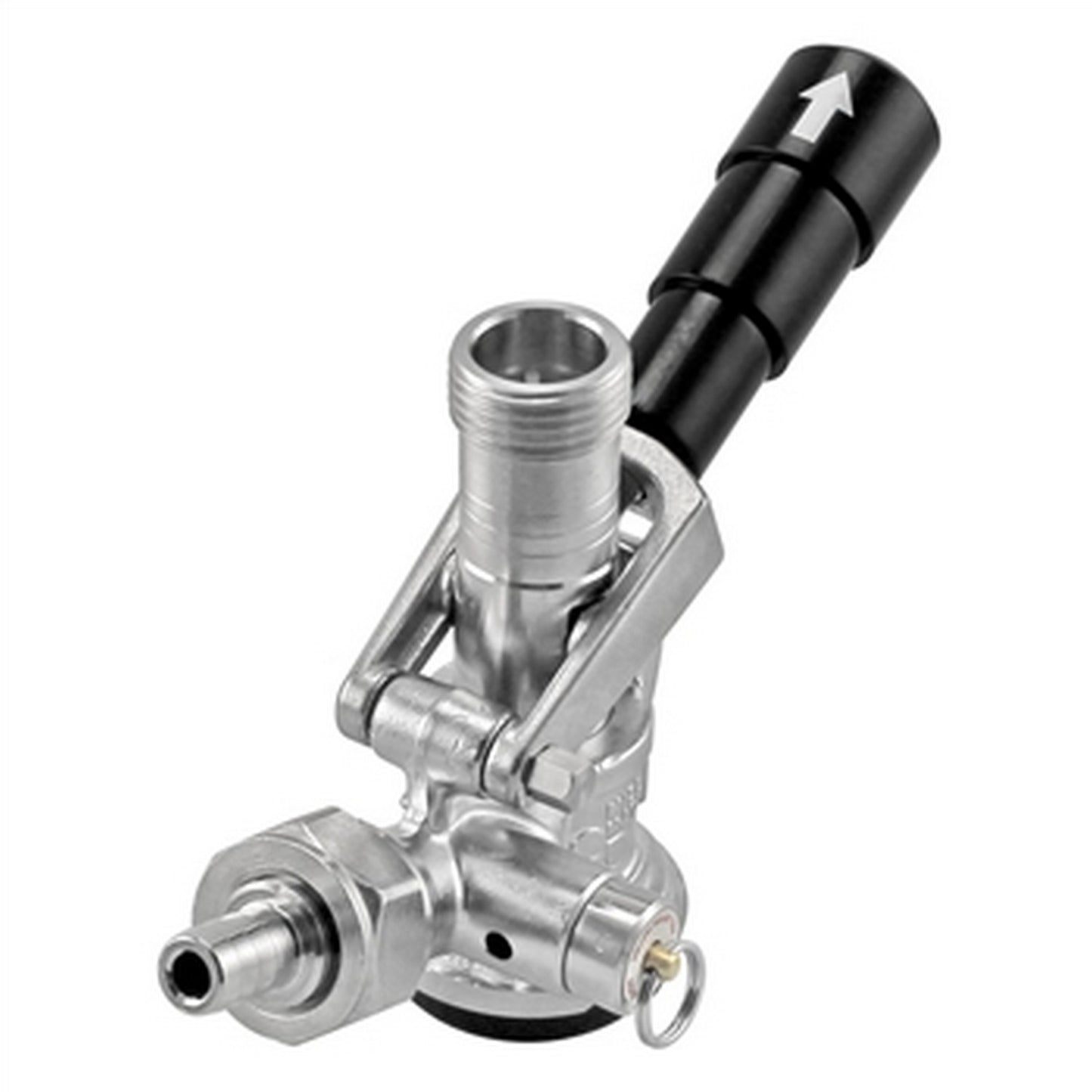 Micro Matic Sanke "S" Style Keg Coupler - Black Handle