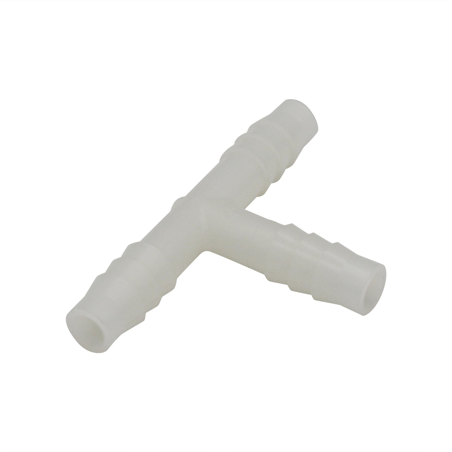 Micro Matic 5/16" Food Grade Plastic Barbed Hose Splicer Tee