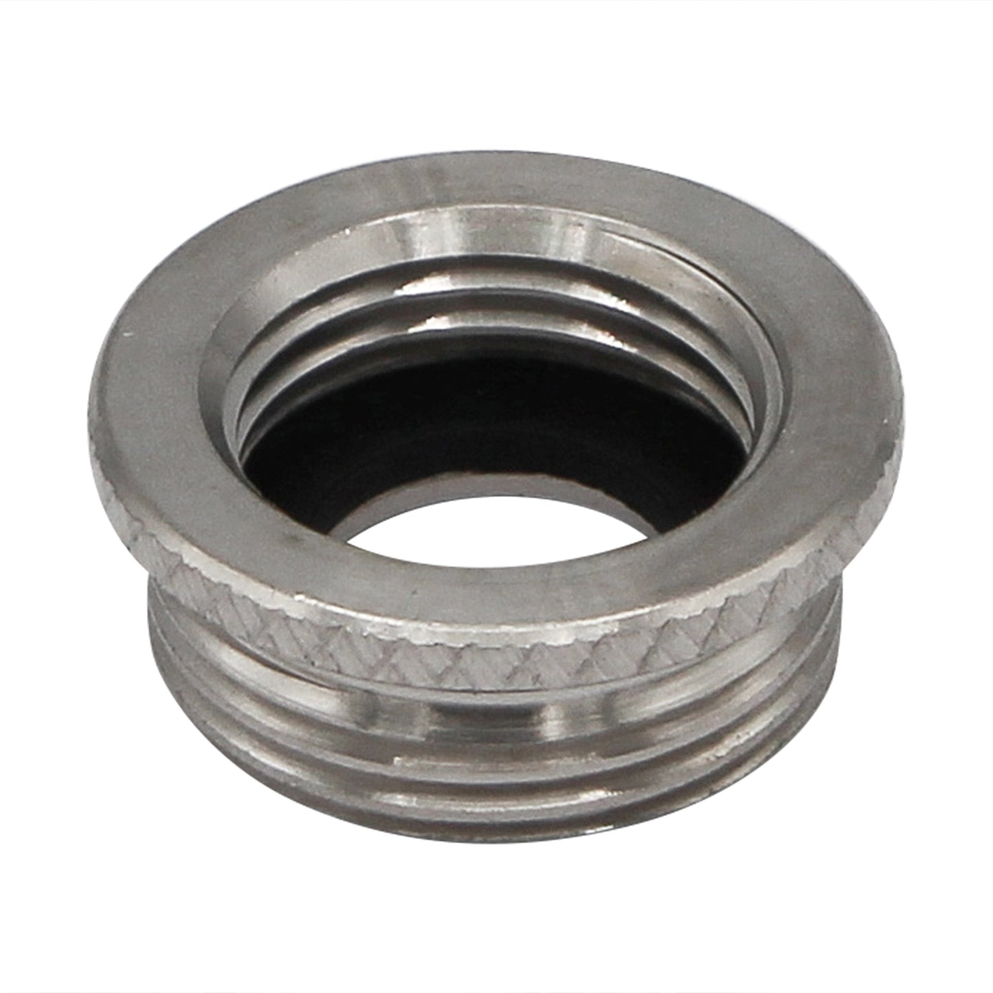 Stainless Steel Fitting - 3/4" Male Garden Hose X 1/2" Female NPT | Compact