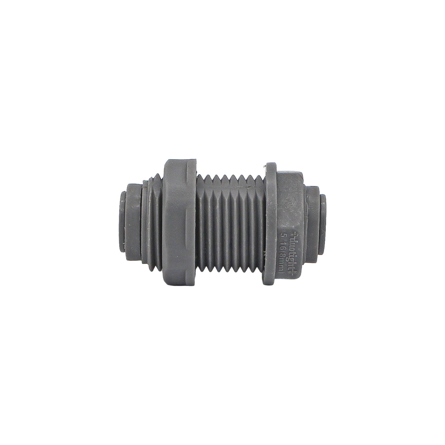 Kegland Duotight Food Grade Plastic (Push-In) Wall Bulkhead - 1/2" NPS X 5/16" (8mm) - Canuck Homebrew Supply, Canada