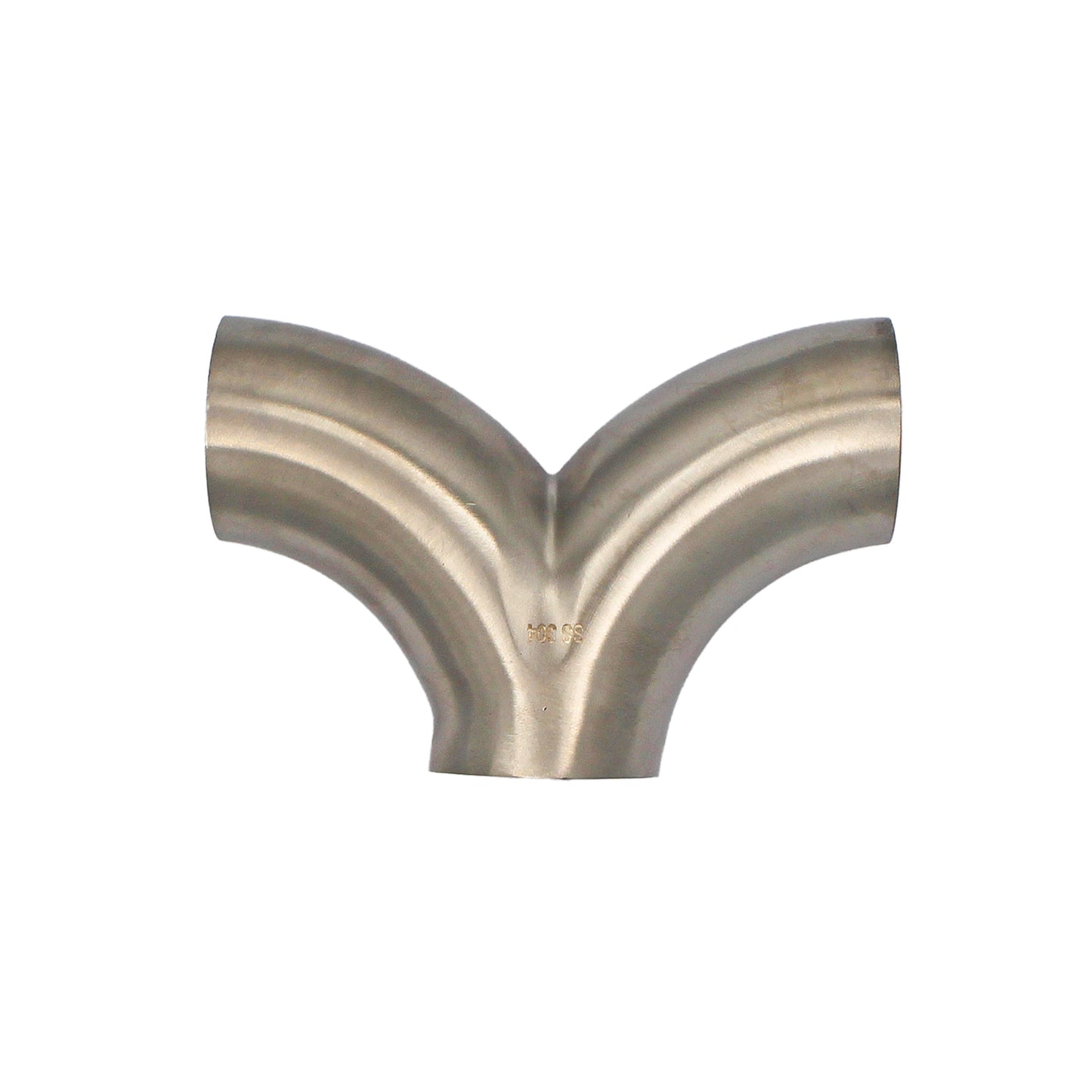 Stainless Steel Sanitary Weld Tube - 90° Line Splitter Tee - Canuck Homebrew Supply, Canada