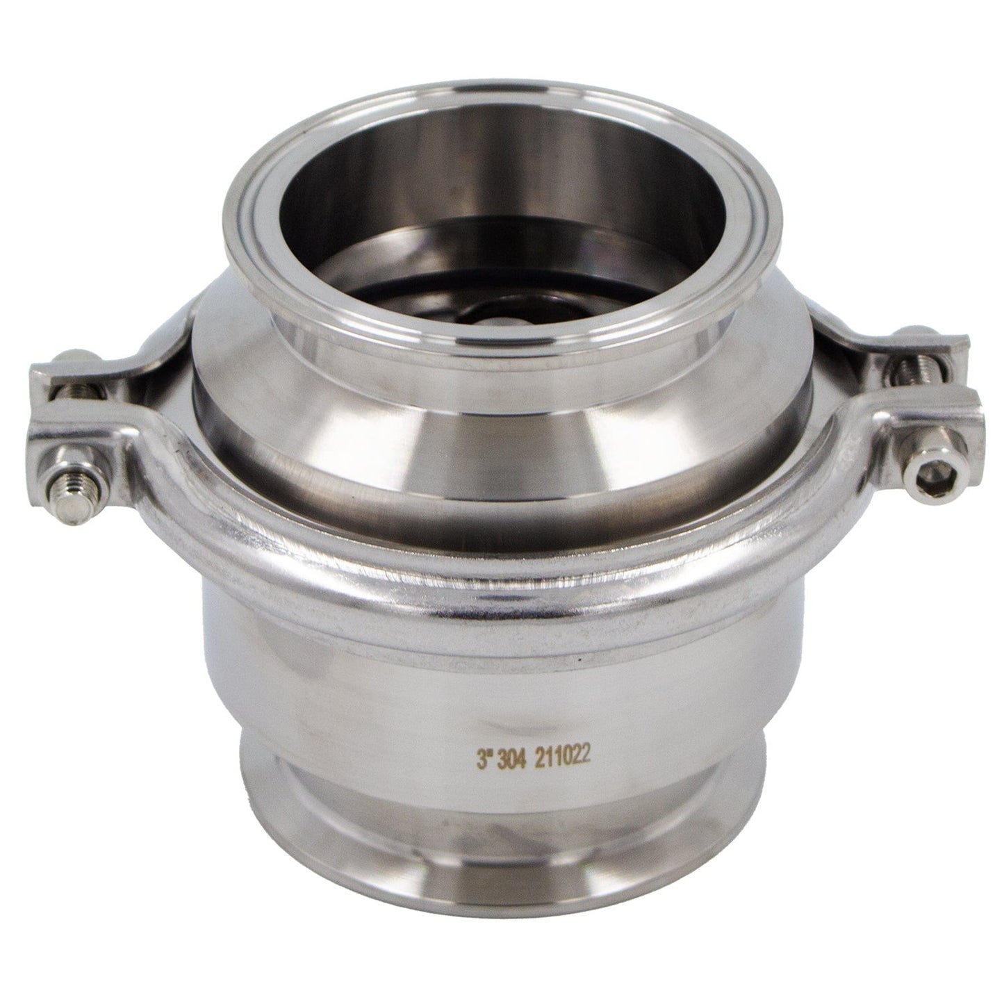 Stainless Steel Tri-Clover Sanitary Check Valve - 3" TC