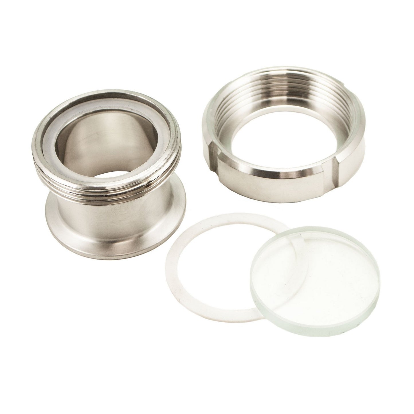 2" Tri Clamp Process View Sight Glass - Tri Clover Sanitary Stainless Steel Fitting