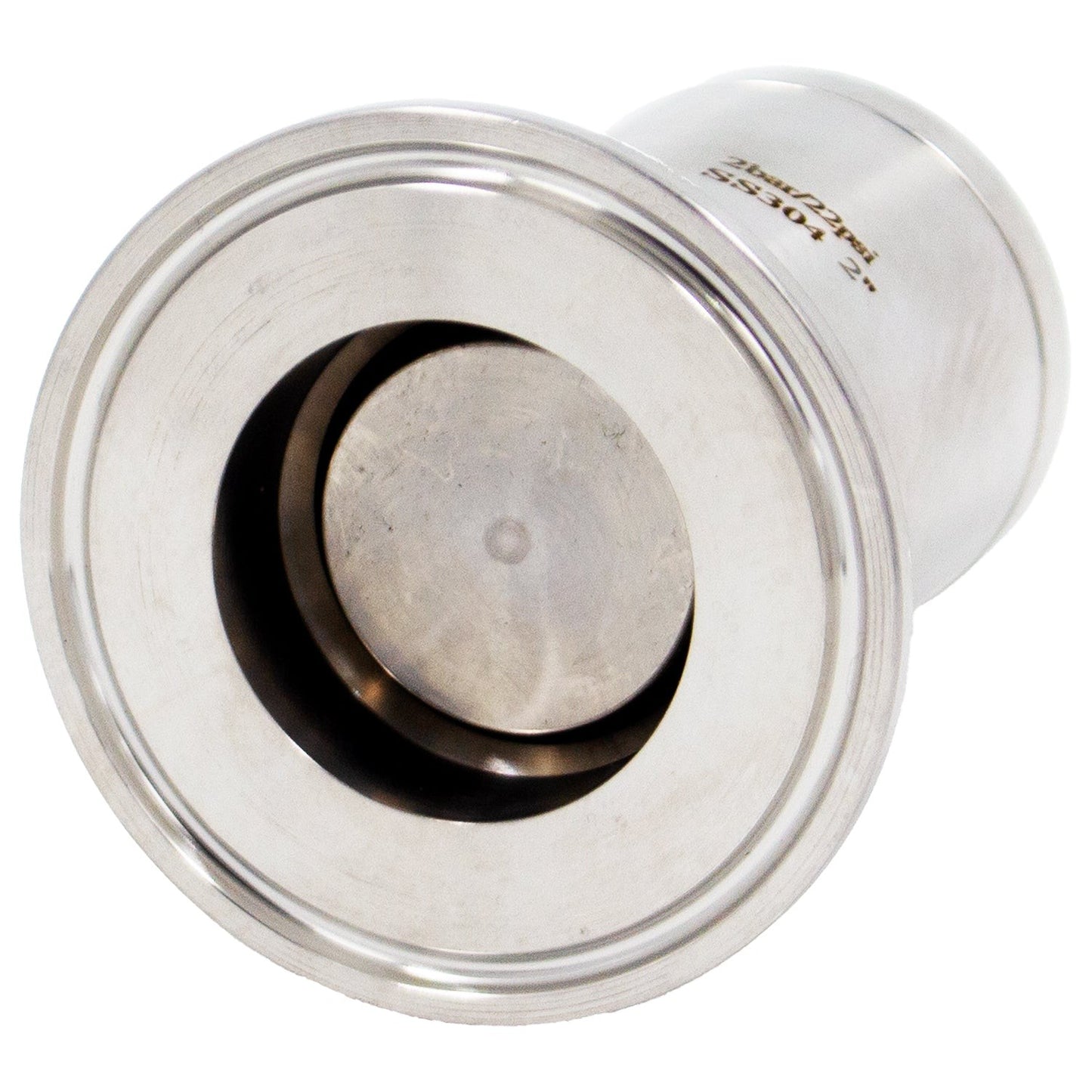 Stainless Steel Tri-Clover Pressure Relief Valve - 2" TC