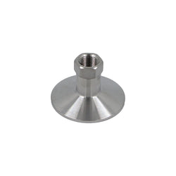 Stainless Steel Tri-Clover Fitting - 2" TC X 3/8" Female NPT | Heavy Duty
