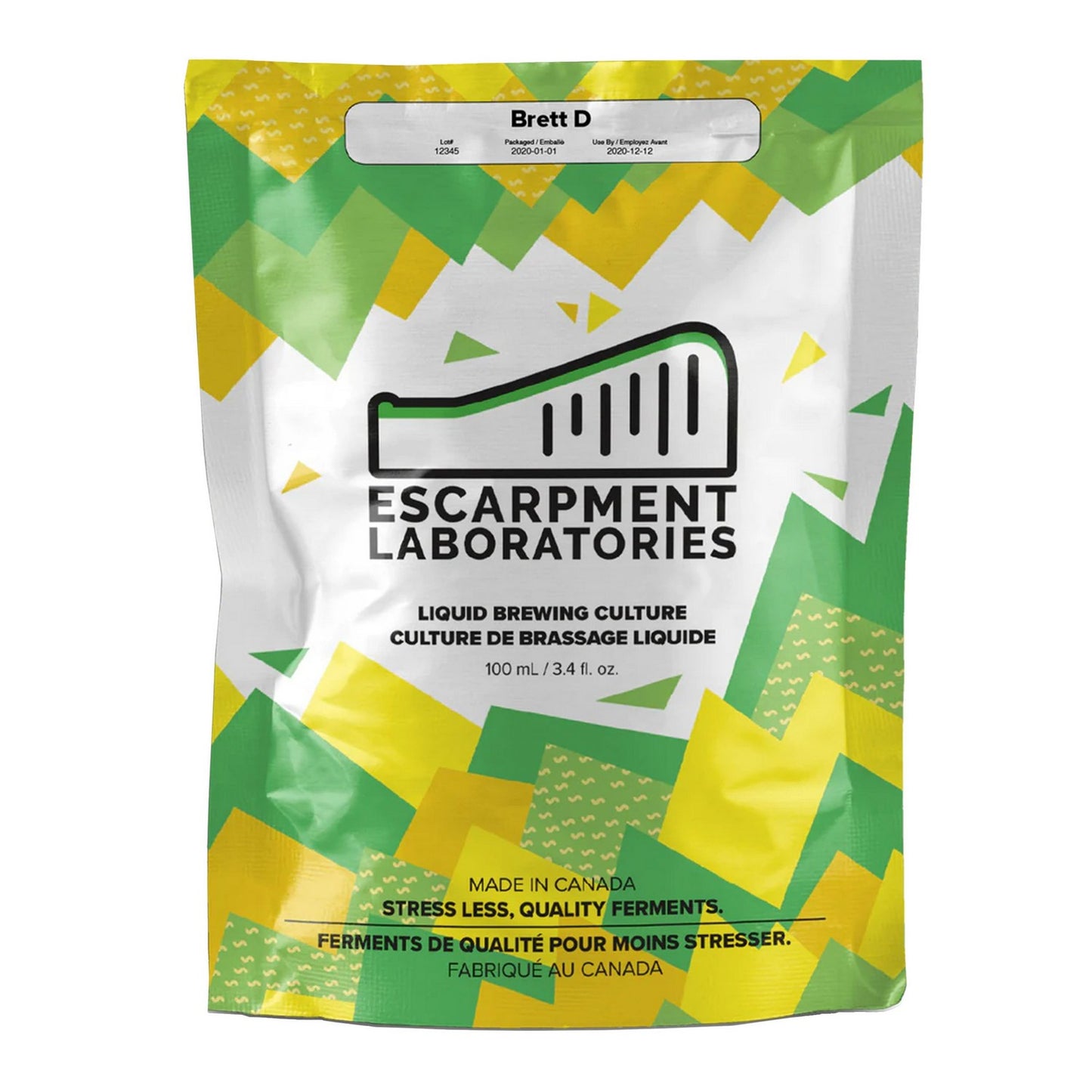 Escarpment Labs Brett D Yeast - Liquid Brewing Culture (100mL)