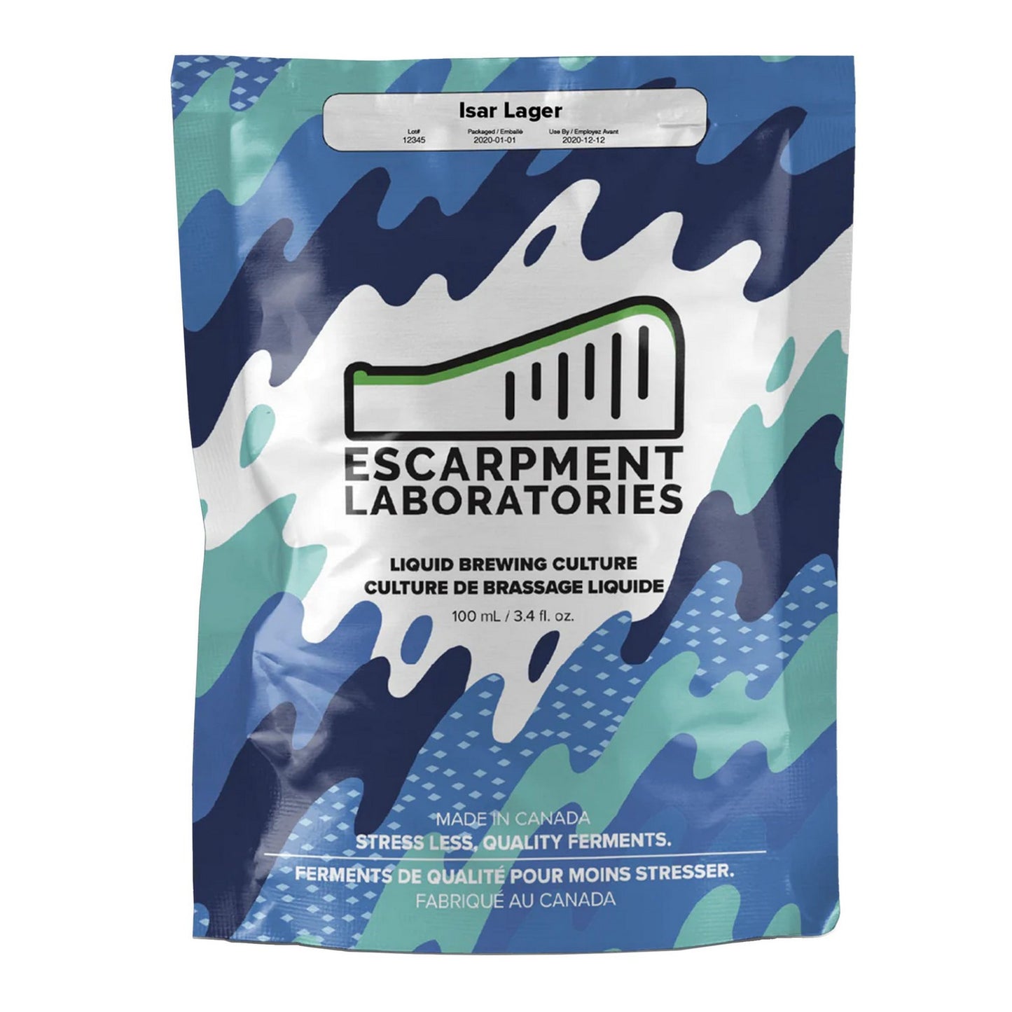 Escarpment Labs Isar Lager Yeast - Liquid Brewing Culture (100mL)