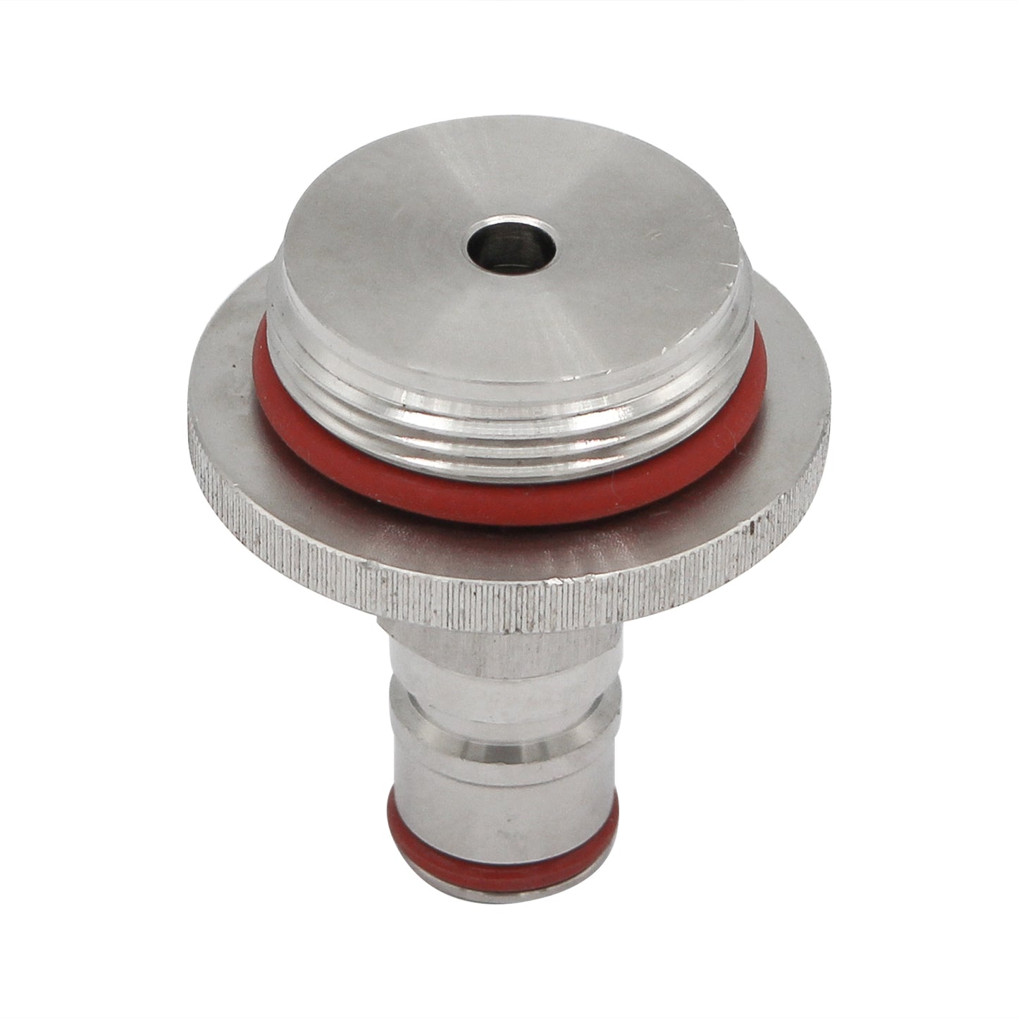 Stainless Steel "Mini-Keg" Carbonation Lid