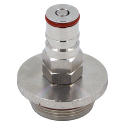 Stainless Steel "Mini-Keg" Carbonation Lid