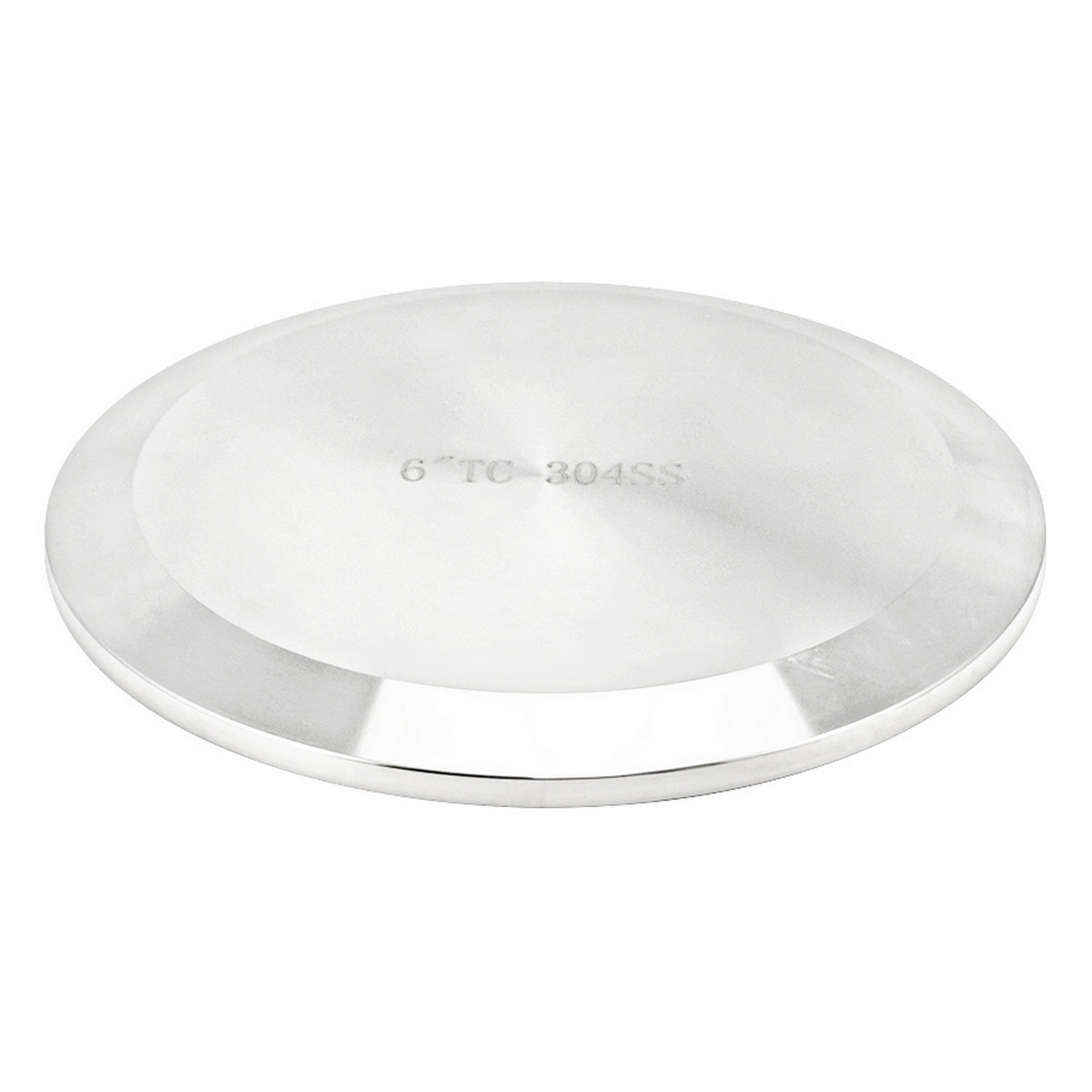 Stainless Steel 6" TC Cap