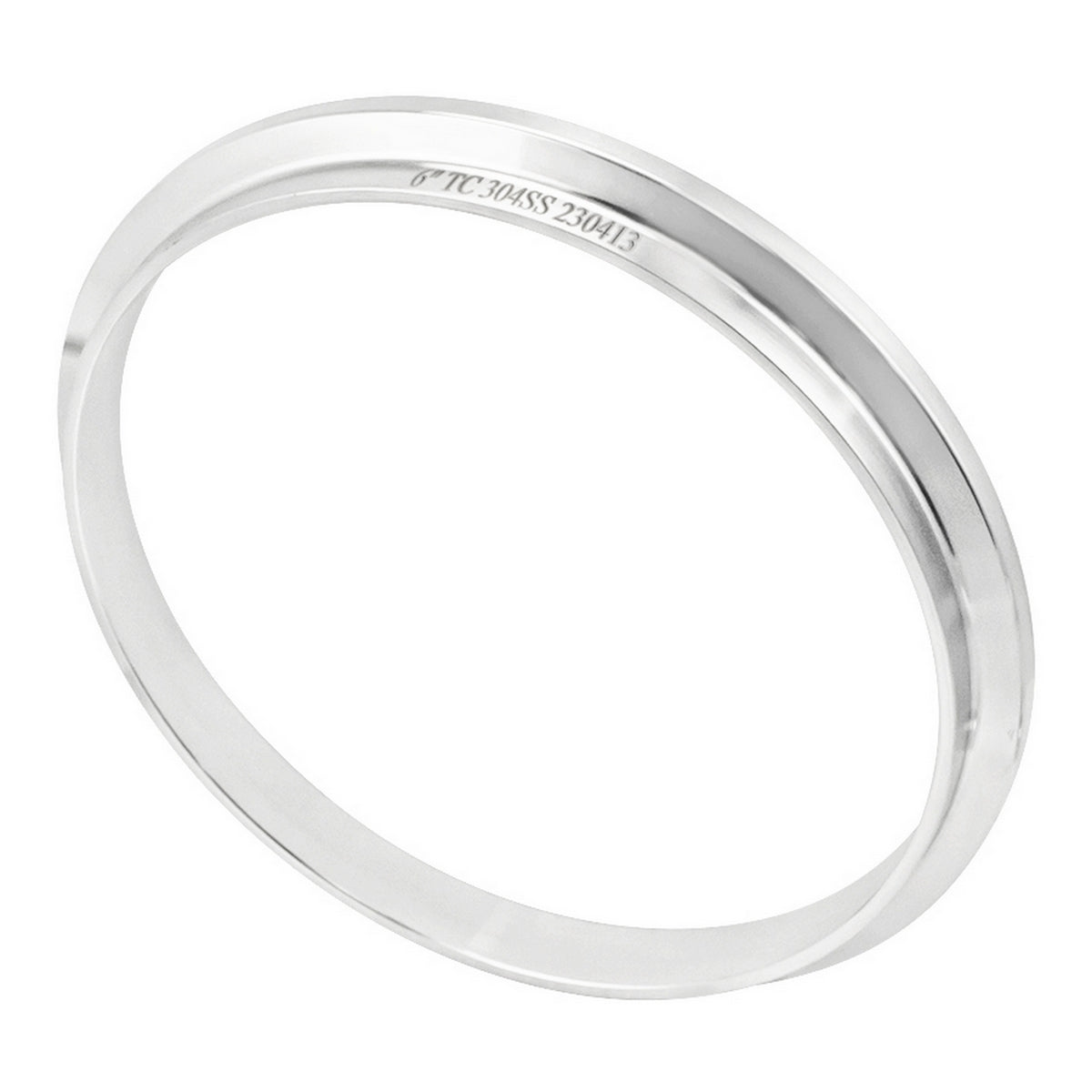 Stainless Steel 6" TC Ferrule - 5/8" Long