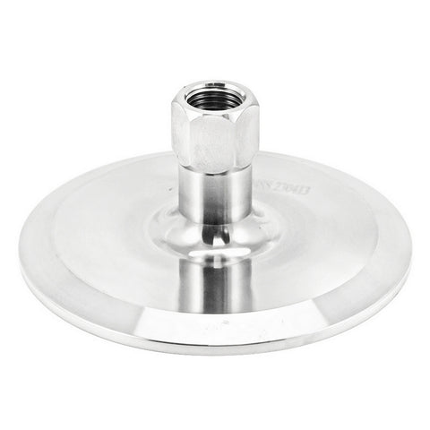 Stainless Steel Tri-Clover Fitting - 3" TC X 1/4" Female NPT
