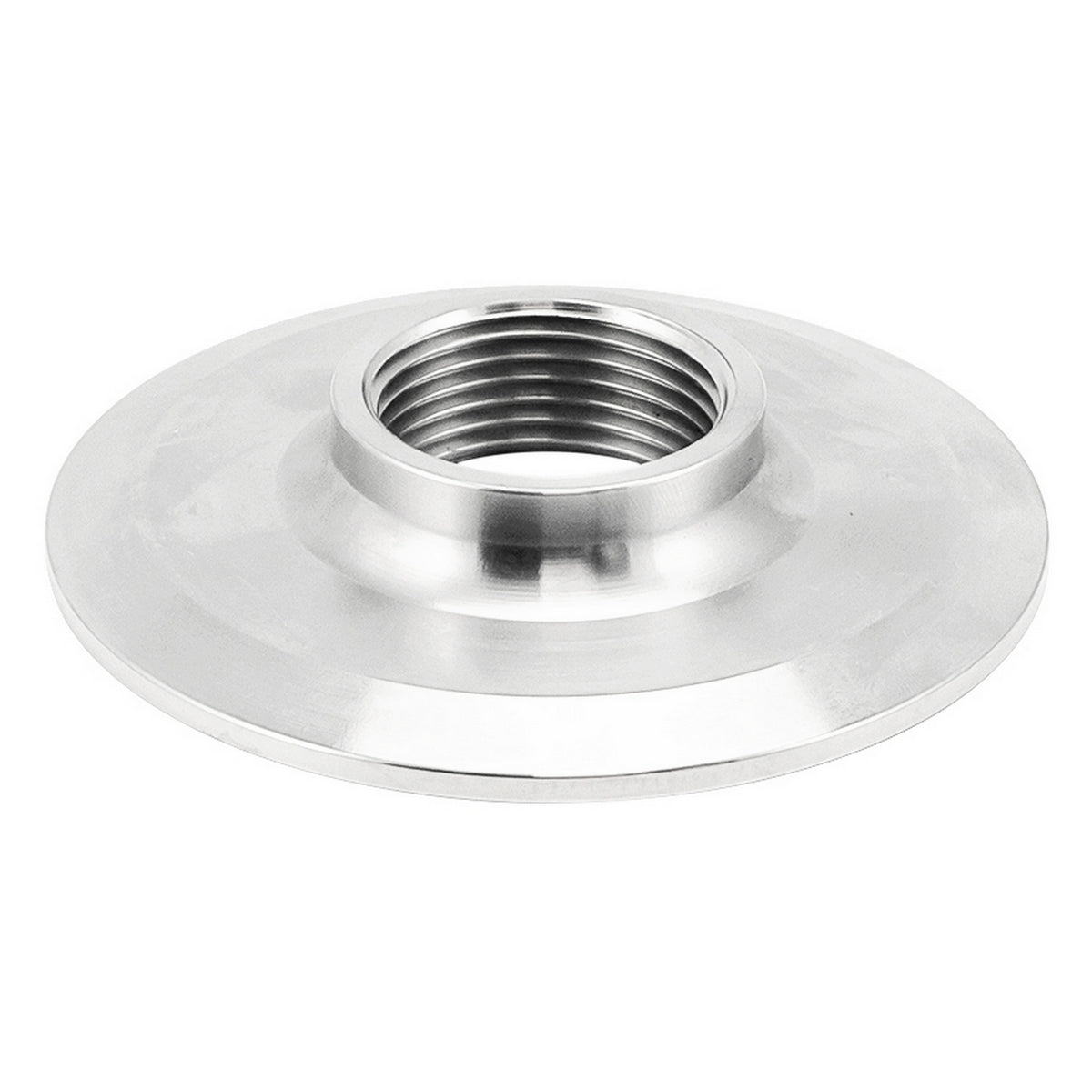 Stainless Steel Tri-Clover Heating Element Fitting - 3" TC X 1" Female NPS