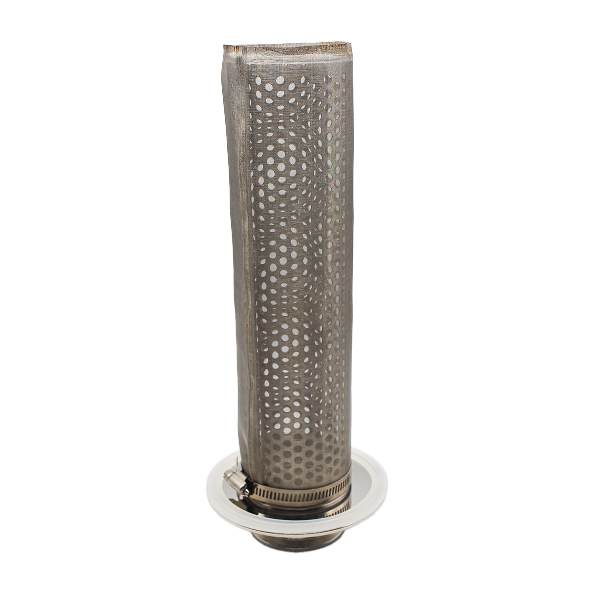 Stainless Steel Tri-Clover Inline Sanitary Filter - 2 TC