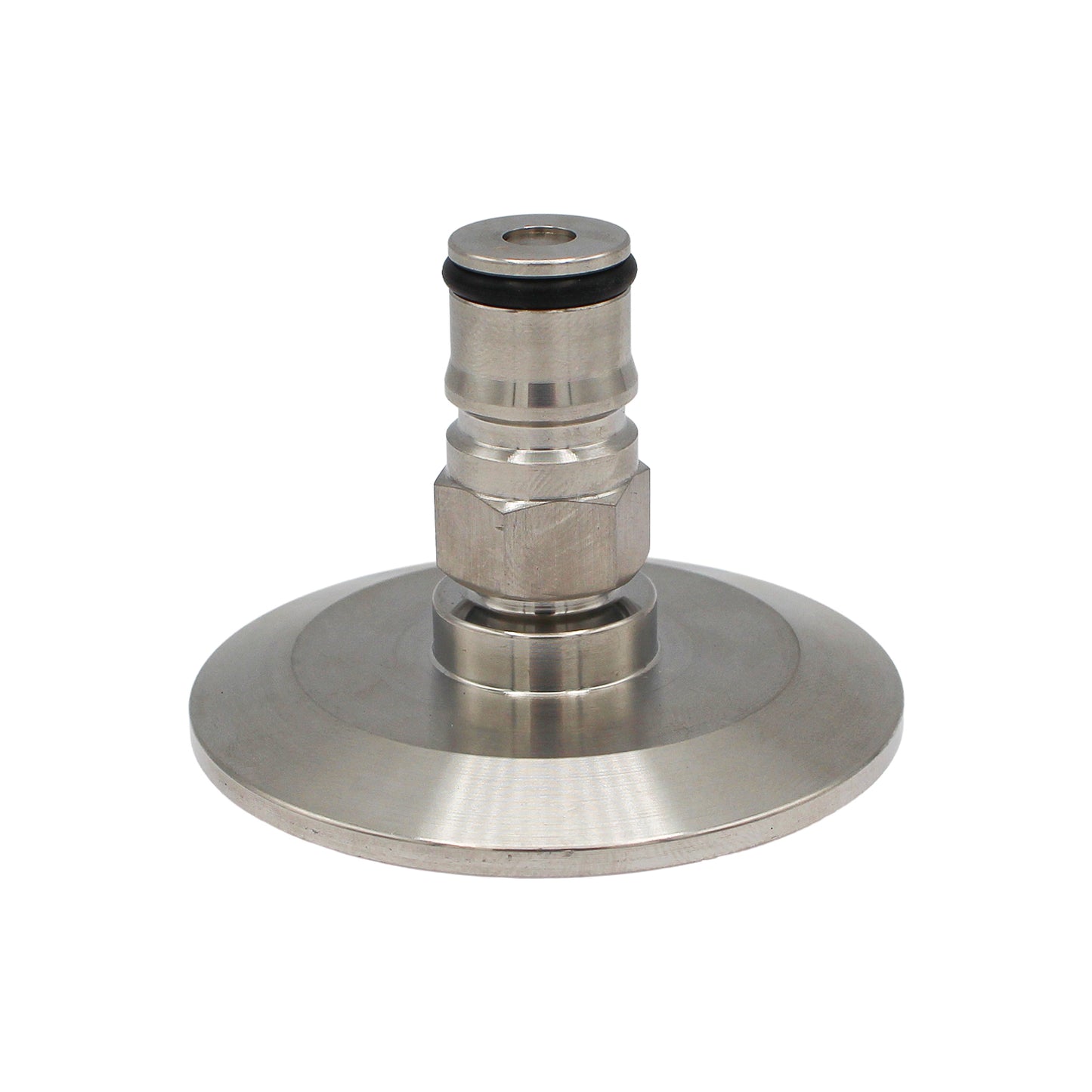 2" Tri Clamp Liquid Ball Lock Post Adapter - Tri Clover Sanitary Stainless Steel Fitting