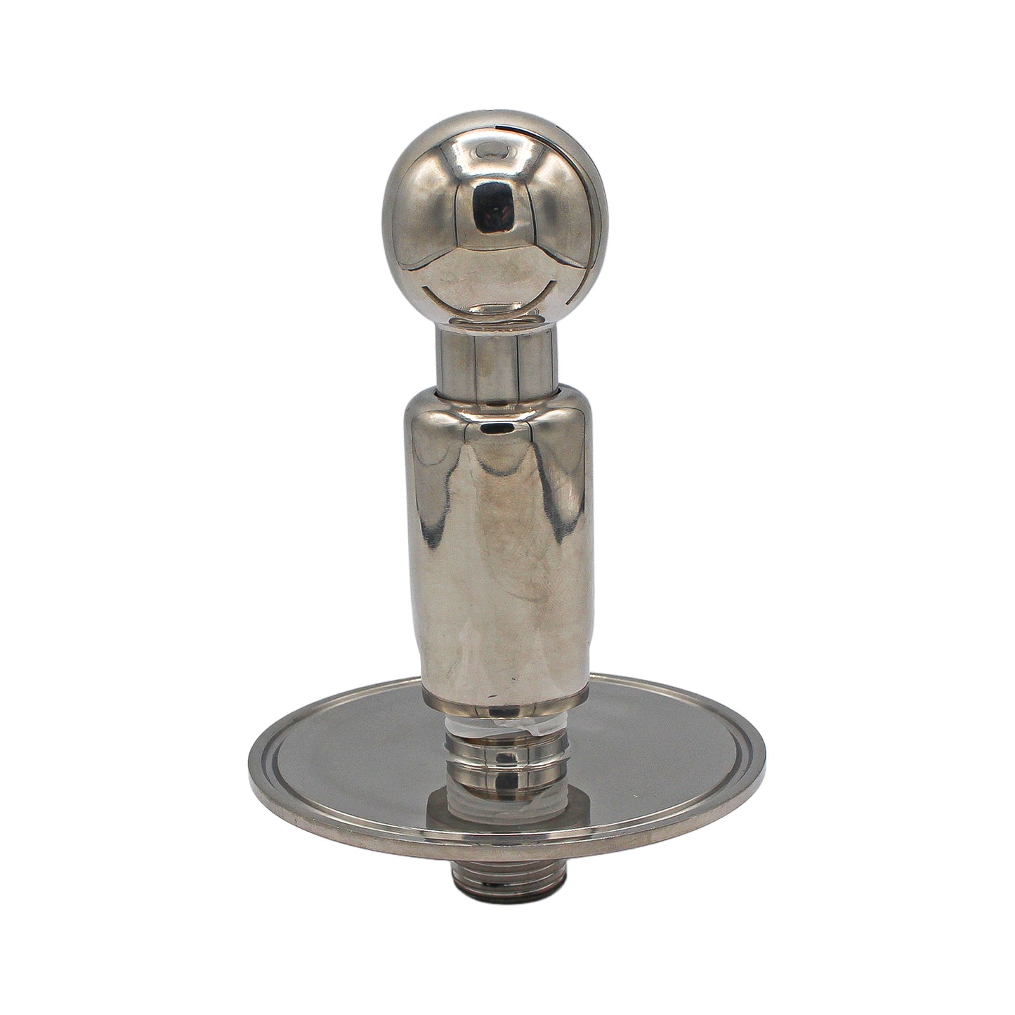 Stainless Steel Tri-Clover Spray Ball (Rotating CIP) - 3" TC - Canuck Homebrew Supply, Canada