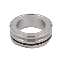 Stainless Steel Tri-Clover Weldless Bulkhead Fitting - 3" TC