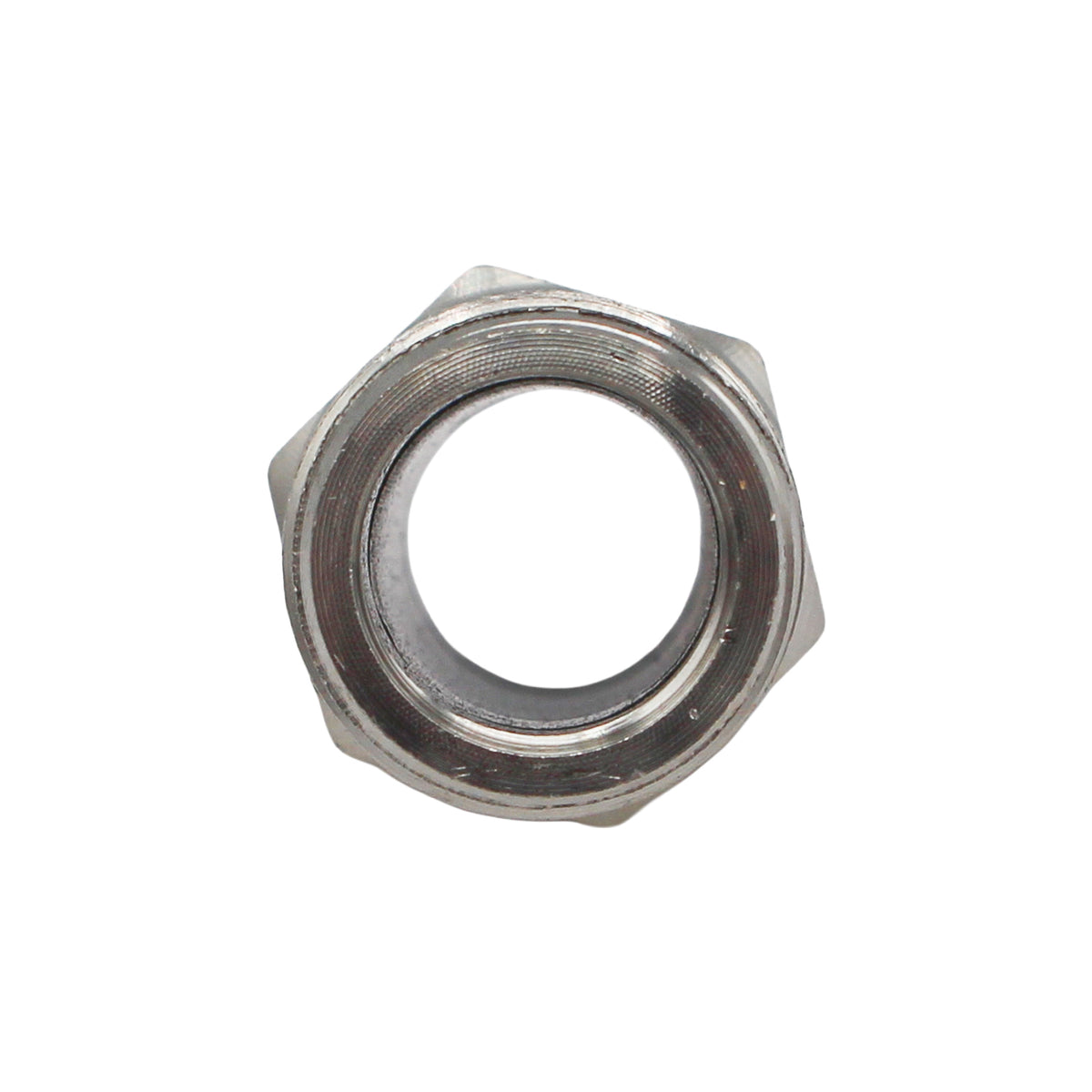 Stainless Steel British Standard Pipe Hex Nipple - 3/8" Male BSPT (1 1/4")