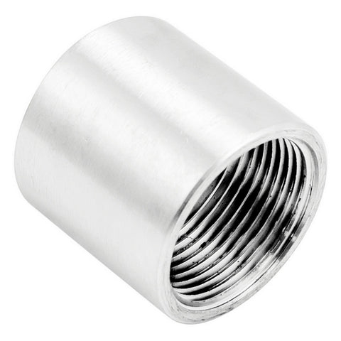 Stainless Steel British Standard Pipe Coupler - 1" Female BSP