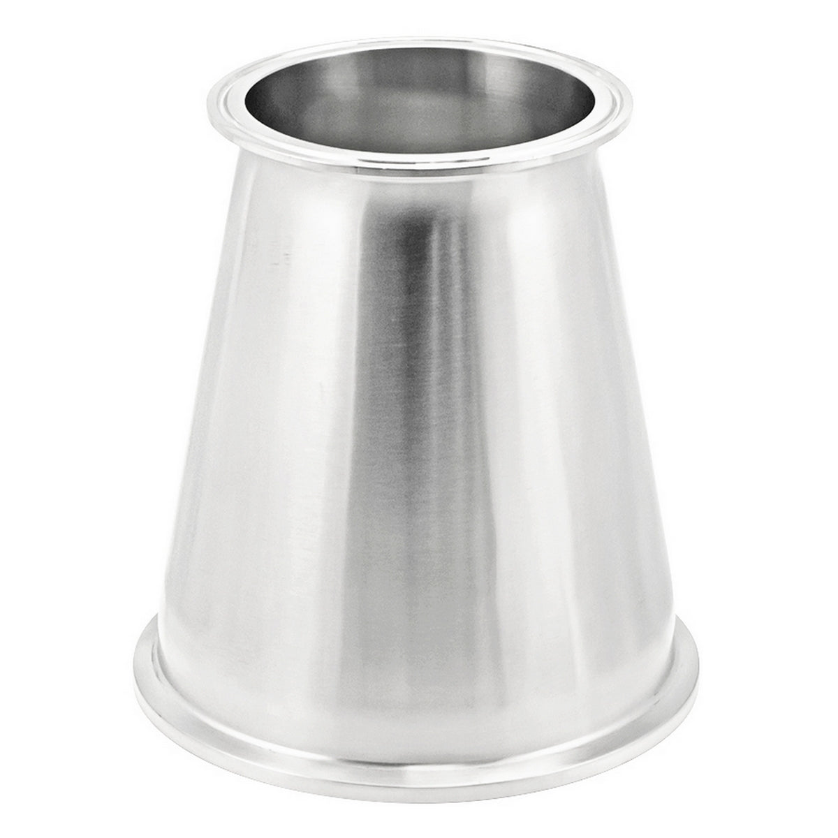 Stainless Steel 6" x 4" Tri-Clover Concentric Reducer (Long)