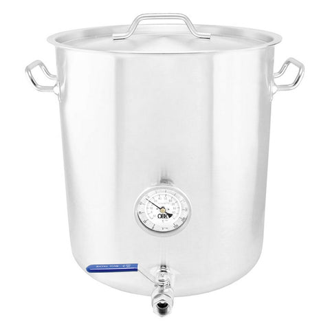 10 Gallon (38L) Stainless Steel Welded Kettle - Tri-Clad Induction Ready