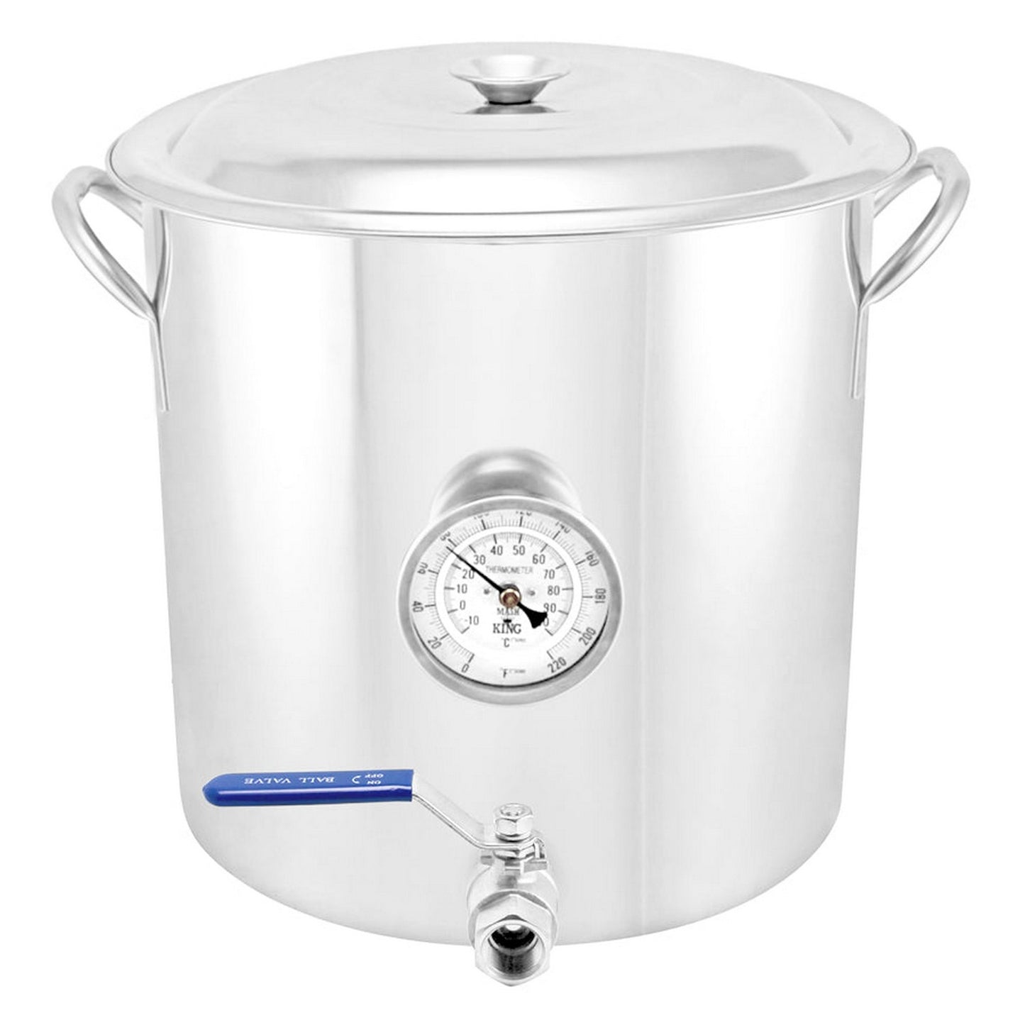 5 Gallon (19L) Stainless Steel Weldless Brew Kettle