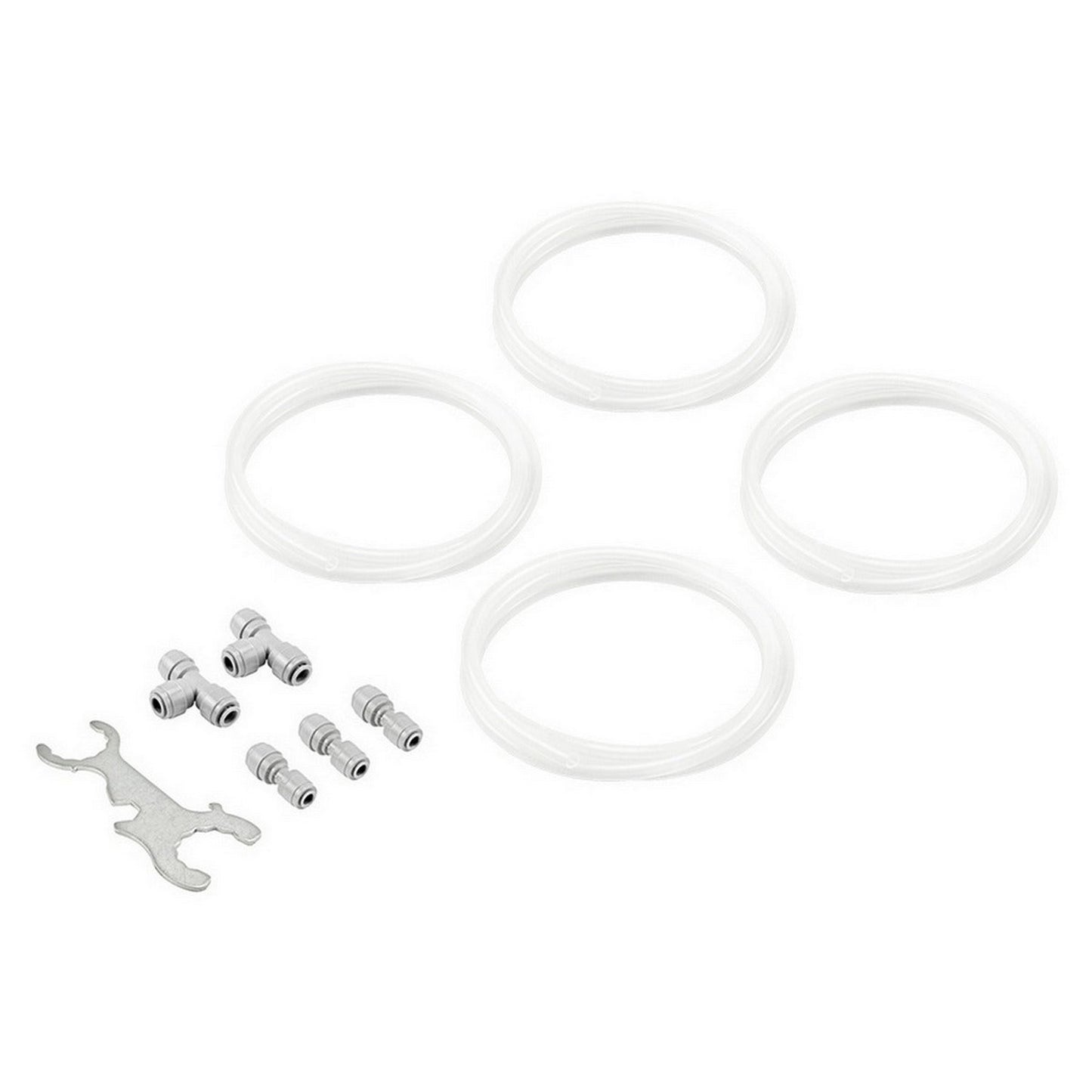 Black Phantom Stainless Steel Beer Tower Duotight Kit - Triple Nukatap Faucets - Canuck Homebrew Supply, Canada