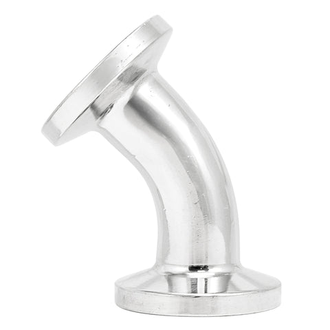 Stainless Steel Tri-Clover 45° Elbow - 1/2" TC
