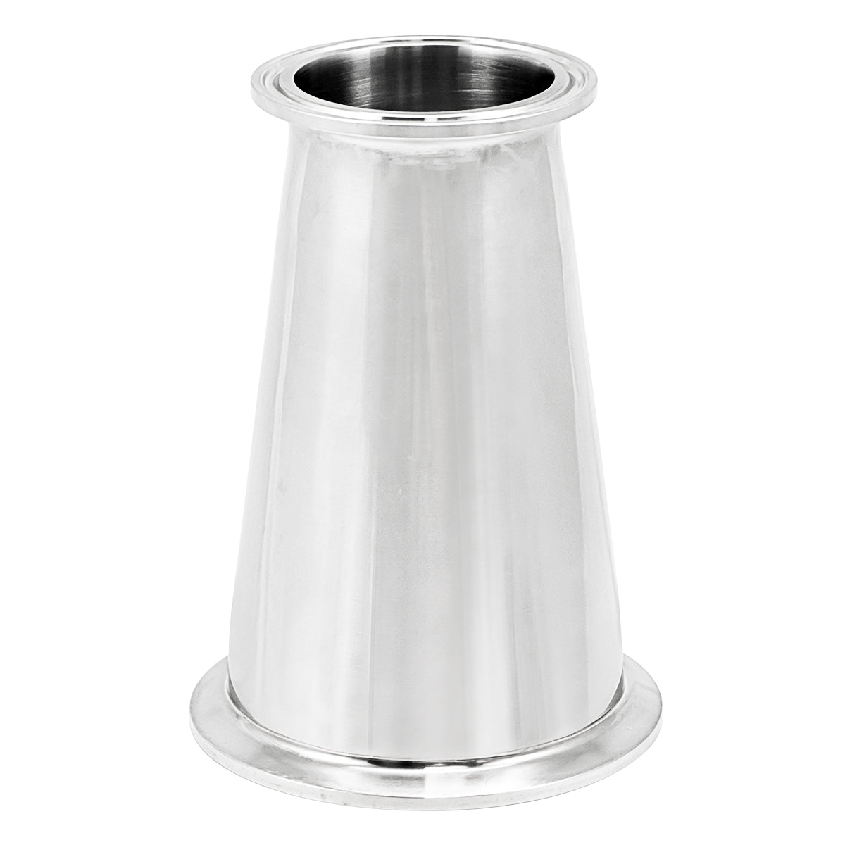 3" X 2" Tri Clamp Concentric Reducer - Tri Clover Sanitary Stainless Steel Fitting