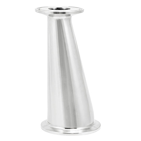 Stainless Steel Tri-Clover Eccentric Reducer - 2" TC X 1" TC