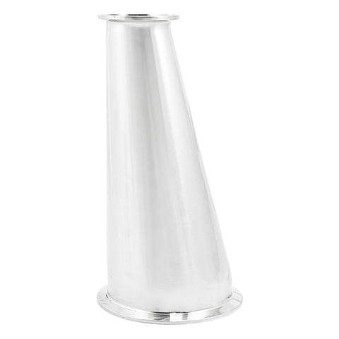 Stainless Steel Tri-Clover Eccentric Reducer - 4" TC X 2" TC