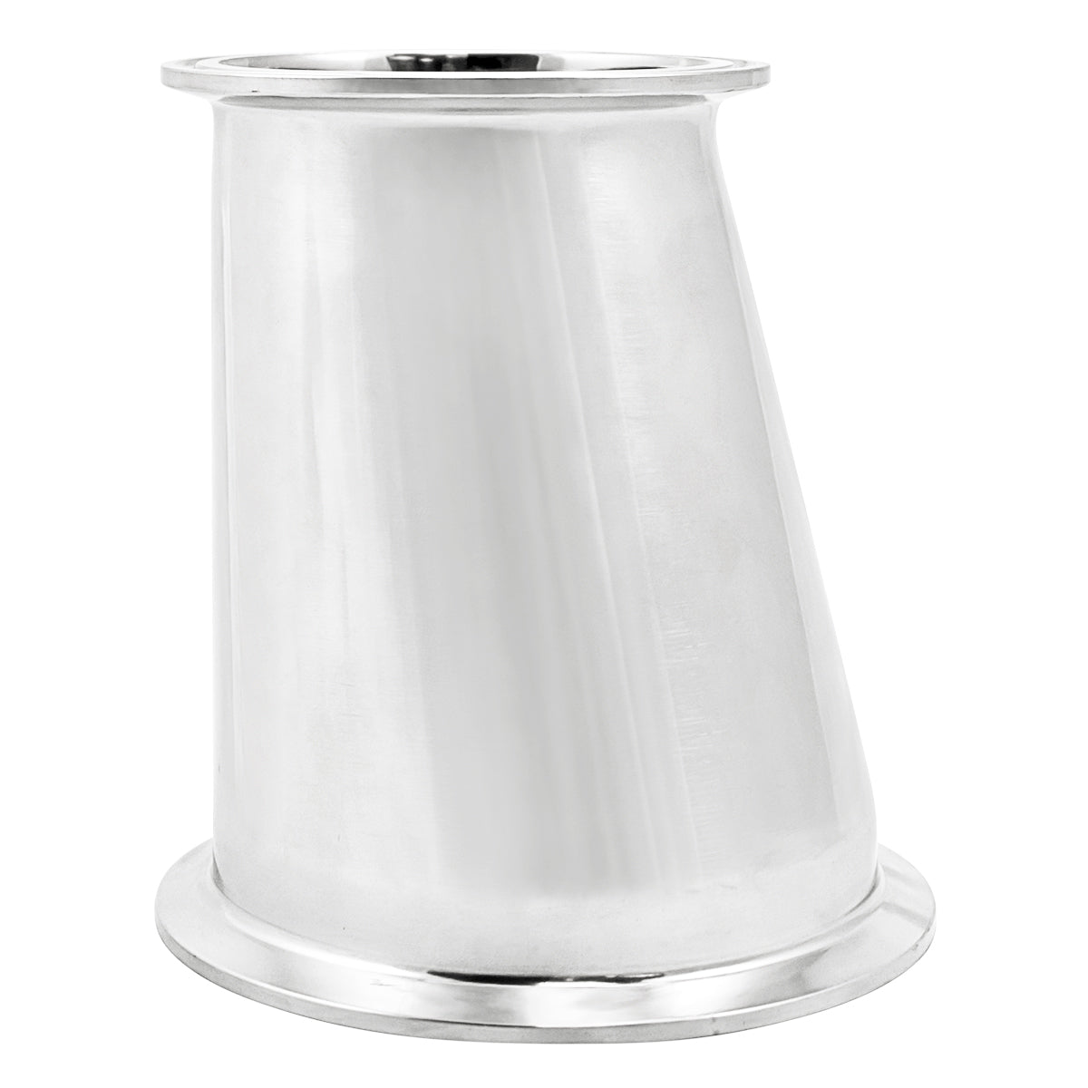 4" X 3" Tri Clamp Eccentric Reducer - Tri Clover Sanitary Stainless Steel Fitting