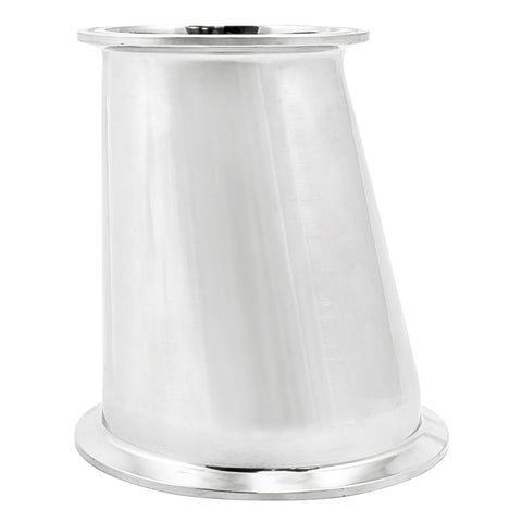 Stainless Steel Tri-Clover Eccentric Reducer - 4" TC X 3" TC