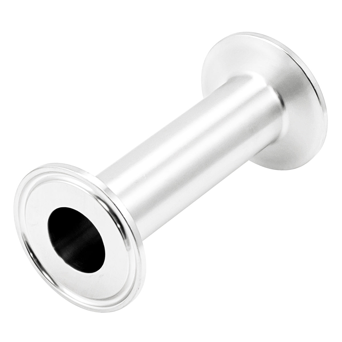 1" Tri Clamp Extension Tube (6") - Tri Clover Sanitary Stainless Steel