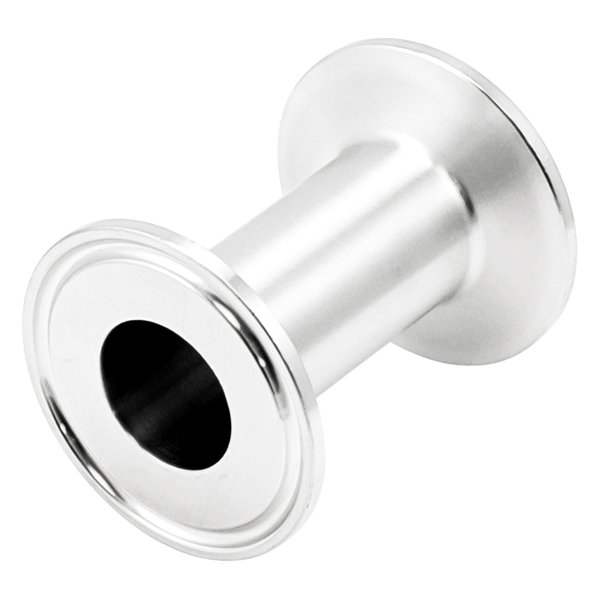 1" Tri Clamp Extension Tube (3") - Tri Clover Sanitary Stainless Steel