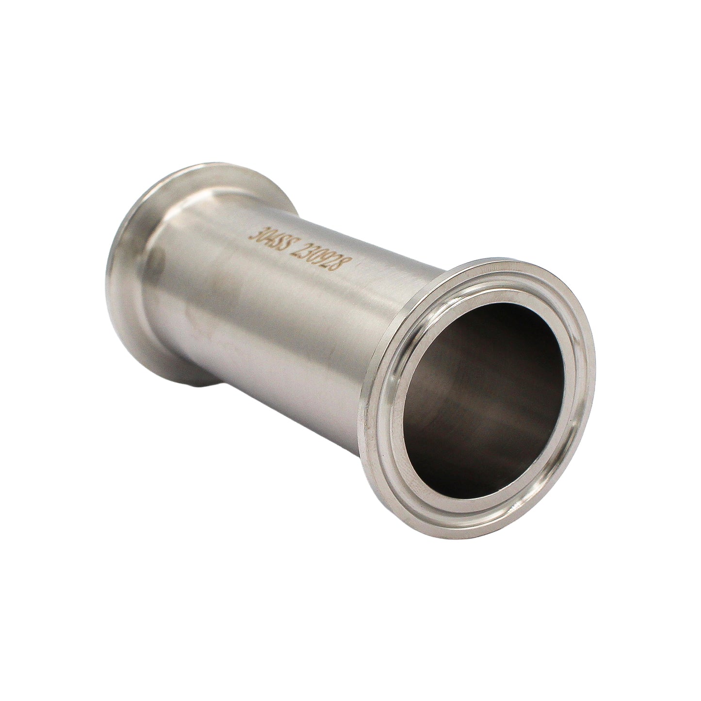 1.5" Tri Clamp Extension Tube (4") - Tri Clover Sanitary Stainless Steel