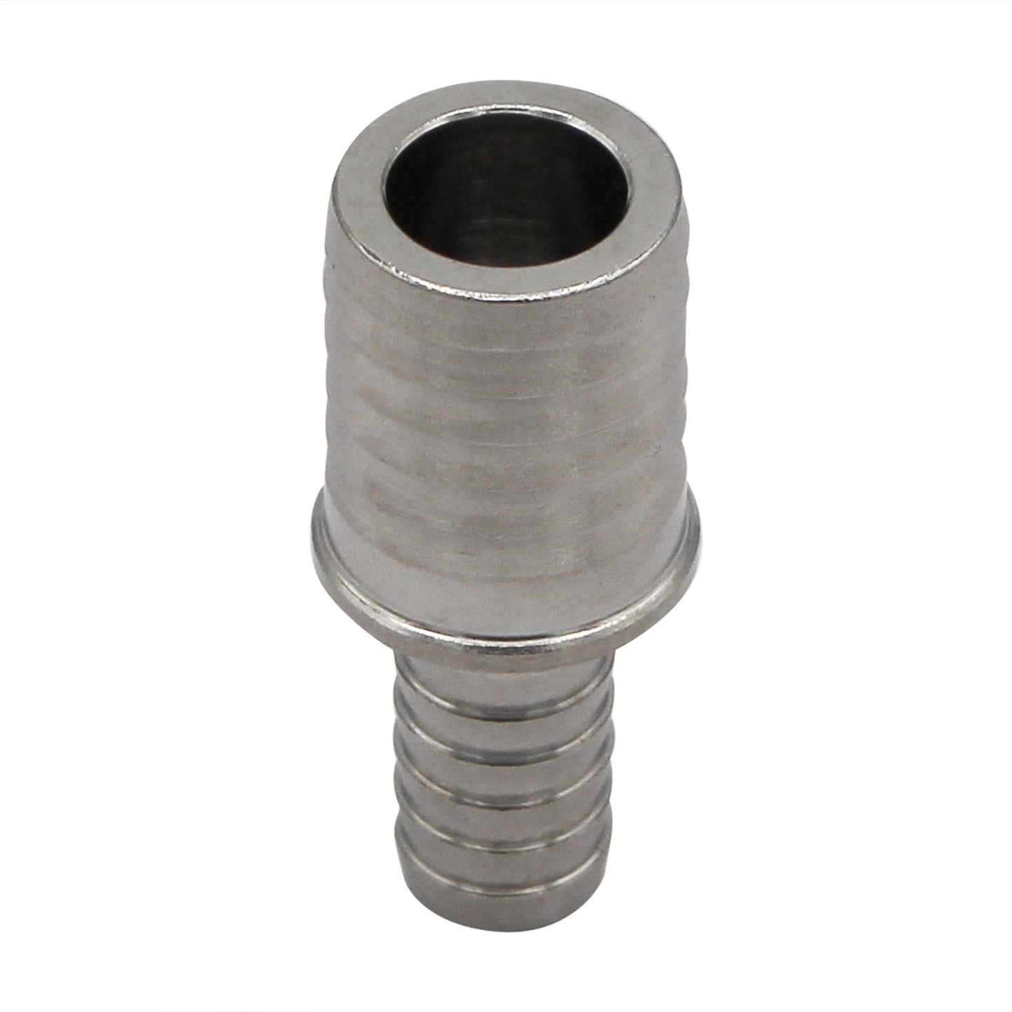 Stainless Steel Barbed Hose Splicer - 3/8" X 5/8"
