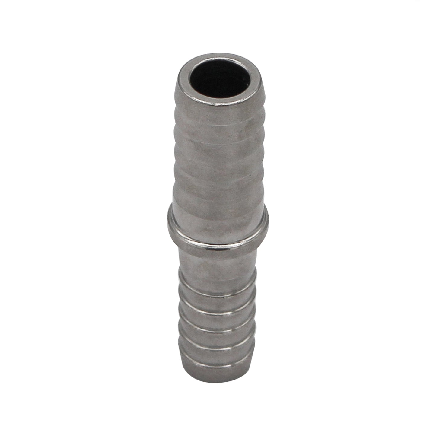 Stainless Steel Barbed Hose Splicer - 5/16" X 3/8"
