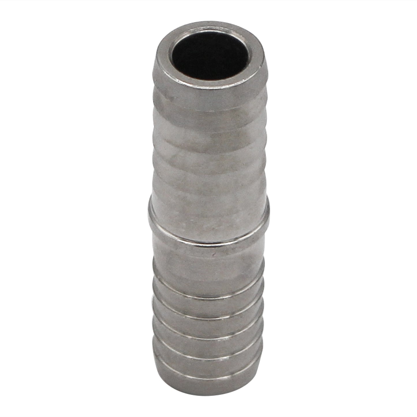 Stainless Steel Barbed Hose Splicer - 7/16"