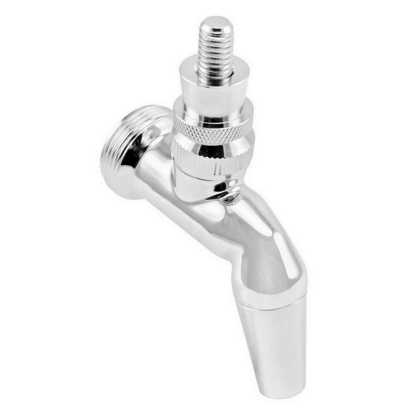 Nukatap Stainless Steel Beer Faucet (Stainless Steel Shuttle)
