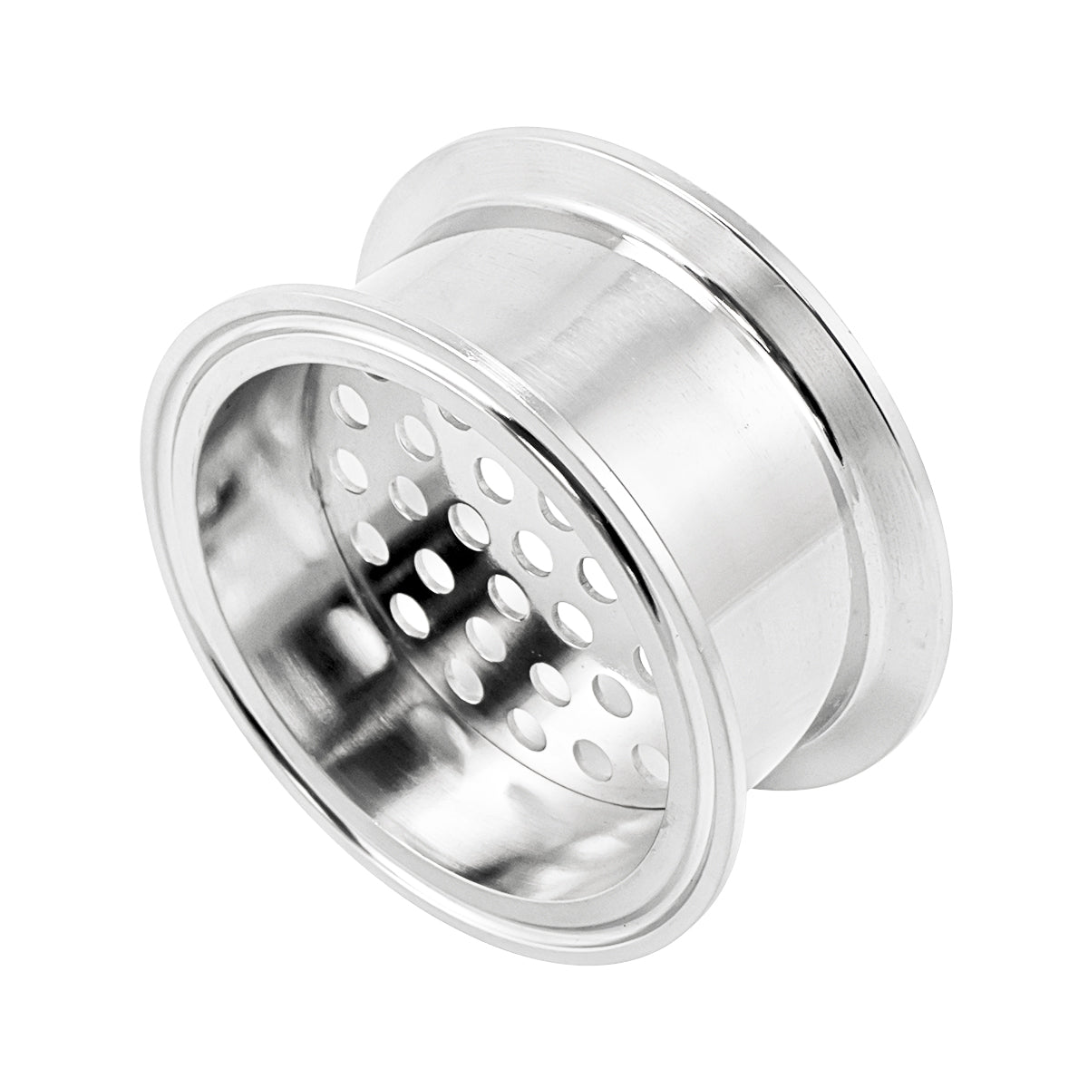 Stainless Steel Tri-Clover Filter Support Plate - 3" TC (2 3/4")