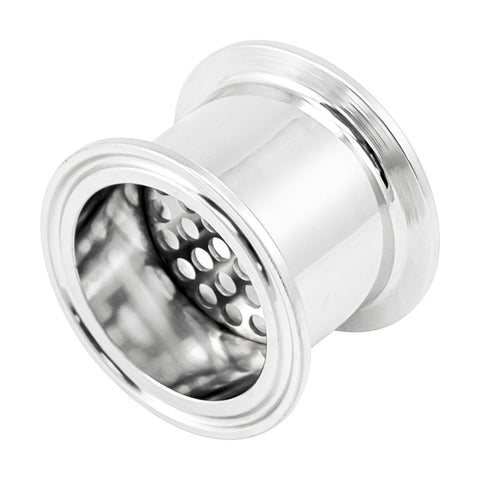Stainless Steel Tri-Clover Filter Support Plate - 2" TC (1 3/4")