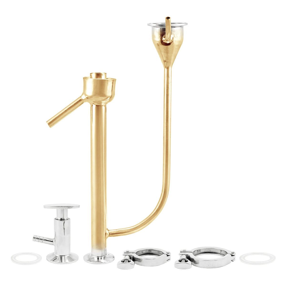 Copper In-Line Proofing Parrot - 2" TC