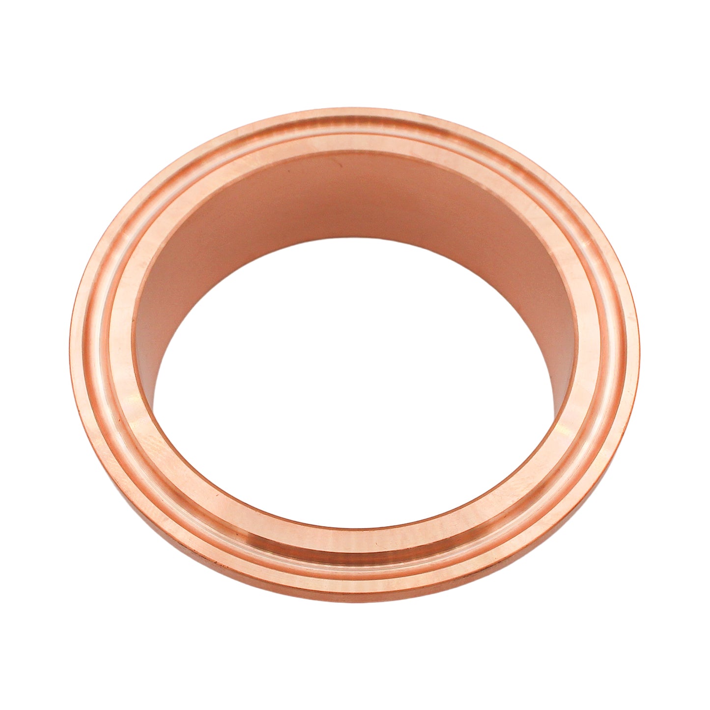 2.5" Tri Clamp Ferrule (7/8") - Copper Tri Clover Sanitary Fitting