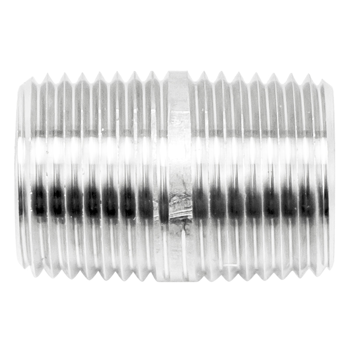 3/8" Male NPT Pre Cut Pipe Nipple - 304 Stainless Steel Pipe Fitting