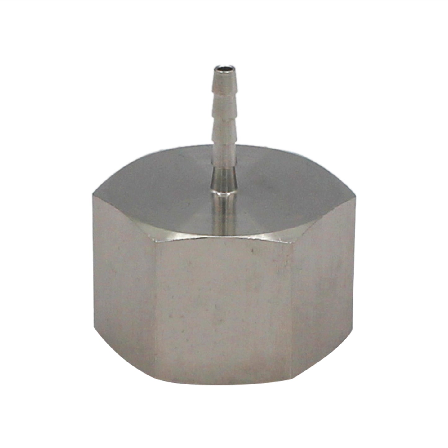 Stainless Steel Fitting - 1" Female NPT X 1/8" OD Barb