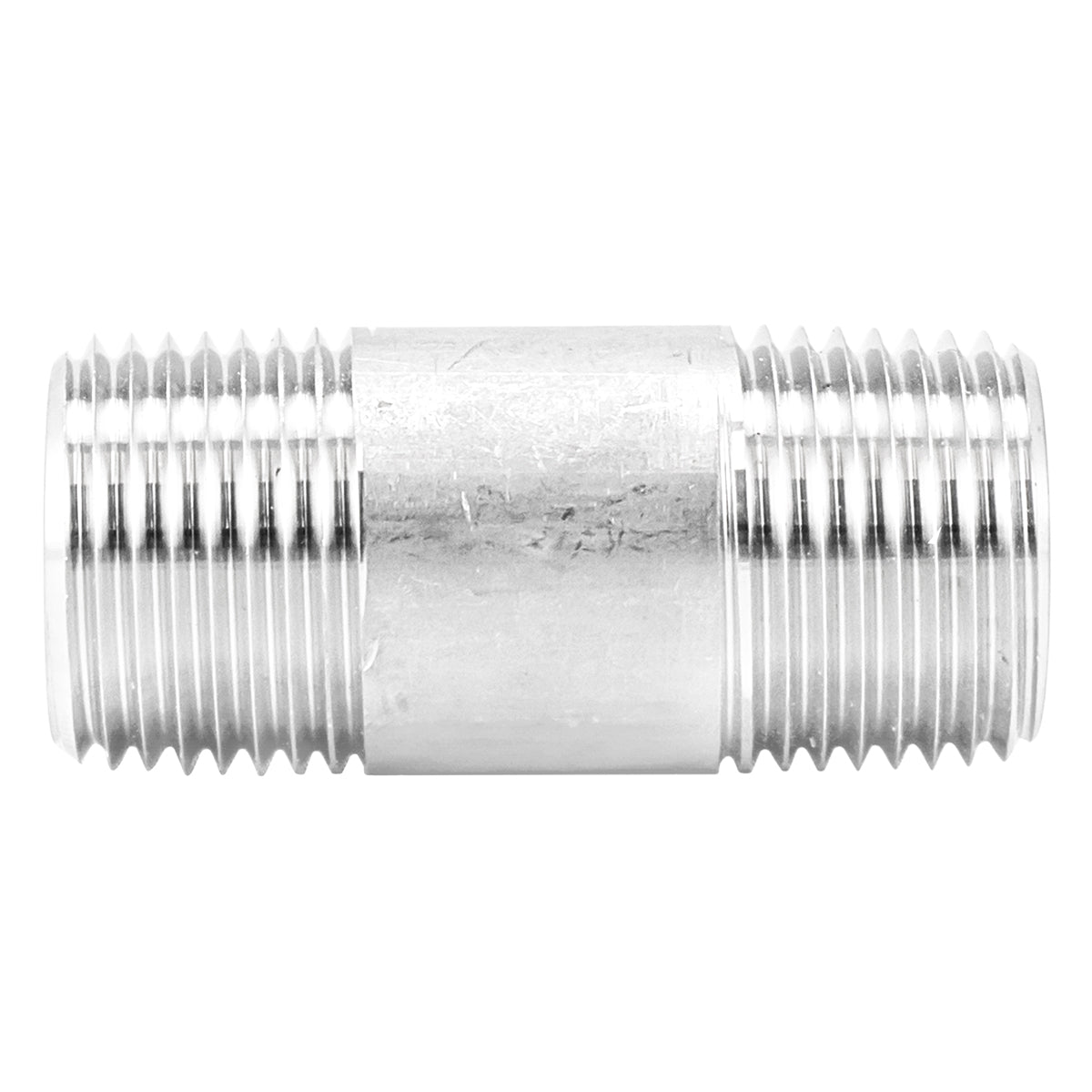 3/8" Male NPT Pre Cut Pipe Nipple (1.5") - 304 Stainless Steel Pipe Fitting