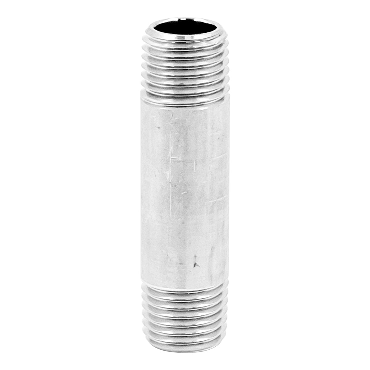 Stainless Steel Nipple - 1/4" Male NPT (2") - Canuck Homebrew Supply, Canada