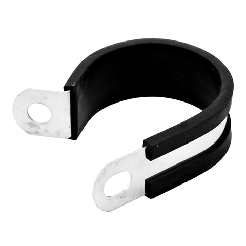 Stainless Steel EPDM Cushioned Insulated P-Clamp (38mm | Approx. 1 1/2")